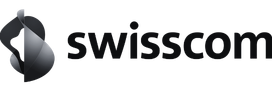 swisscom logo grayscale